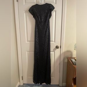 NWT beautiful black sequin formal dress